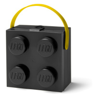 Smartlife LEGO box s rukojetí - černá
