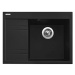 Sinks RIM 650 P Metalblack pravý