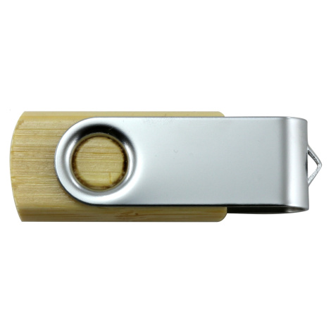 Dřevěný USB disk s nerezem 32GB