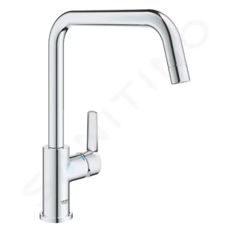 GROHE QuickFix Start Dřezová baterie, sklopná pod okno, chrom 30630000