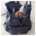 Přebalovací taška jako batoh Vancouver Backpack Dark Grey Beaba s doplňky 22 l objem 42 cm šedá