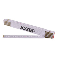 FESTA Metr skládací 2m JOZEF (PROFI, bílý, dřevo)