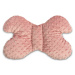 Polštářek Motýlek Sensillo Minky Vlaštovky růžový