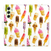 iSaprio flip pouzdro Ice Cream Pattern pro Samsung Galaxy A54 5G