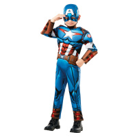 Rubies Kostým Captain America dětský deluxe Velikost - děti: L