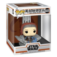 Funko POP DLX: MND S9 - Bo Katan w/Throne