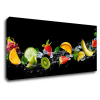 Impresi Obraz Ovoce ve vodě - 90 x 40 cm