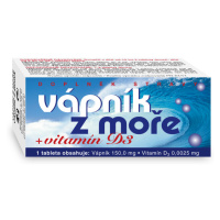 NATURVITA Vápník z moře + Vitamín D3 tbl.60