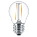 Philips CorePro LEDLuster ND 2-25W P45 E27 827 CLEAR GLASS