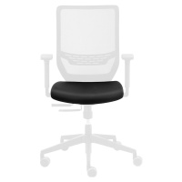 TrendOffice Návlek na sedák TO-SYNC, pro kancelářskou otočnou židli, černá