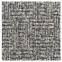 Spoltex, Metrážový koberec Optik 17 Šedý, na míru, šíře 4m,5m, šedá, filc, obývací pokoj