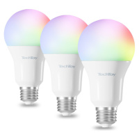 TechToy Smart Bulb RGB 11W E27 3pcs set - TSL-LIG-A70-3PC