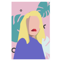 Ilustrace Blond, MadKat, 26.7x40 cm