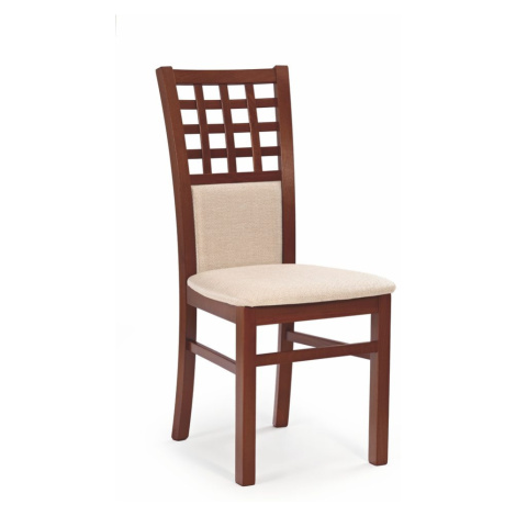 Halmar Jídelní židle Gerard 3, antická třešeň