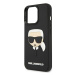 Karl Lagerfeld KLHCP13LKH3DBK hard silikonové pouzdro iPhone 13 / 13 Pro 6.1" black 3D Rubber Ka