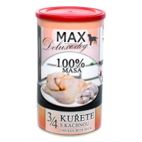 MAX deluxe 3/4 kuřete s kachnou 1200 g