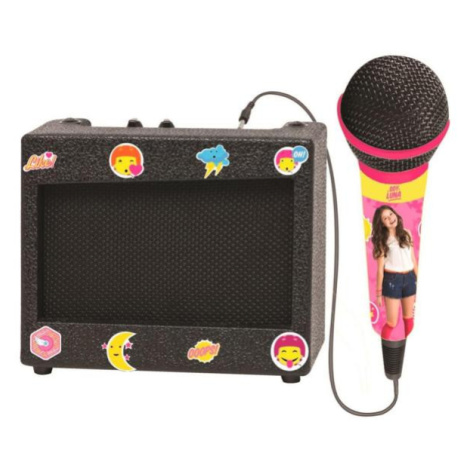 Přenosný karaoke set s mikrofonem Soy Luna