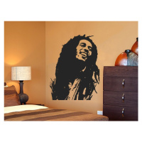 Samolepka na zeď Bob Marley 001