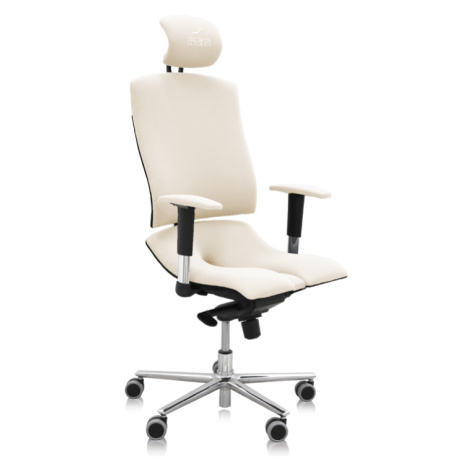 ASANA Seating Ergonomická kancelářská židle Asana Architect Barva čalounění: Látka Atlantic Bílá ÁSANA