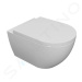 kielle 30102000 - Závěsné WC se sedátkem SoftClose, Rimless, bílá