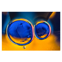 Umělecká fotografie Beautiful color abstract background from mixied, nantonov, (40 x 26.7 cm)