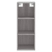 vidaXL Skříň highboard šedá sonoma 34,5x32,5x180 cm kompozitní dřevo