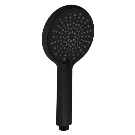 Sapho Ruční masážní sprcha, 4 režimy sprchování, průměr 120mm, ABS/černá mat