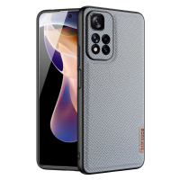 Dux Ducis Fino pouzdro s nylonovým potahem pro Xiaomi Redmi Note 11 Pro+ 5G (Čína) / 11 Pro 5G (