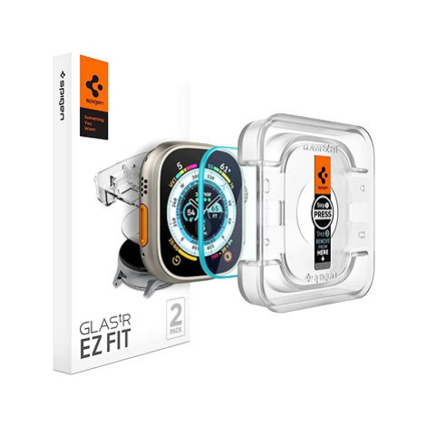 Spigen Glass EZ Fit 2 Pack Apple Watch Ultra 2/Ultra 49mm