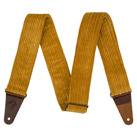 Fender Corduroy Strap, Blaze Gold, 2"