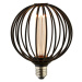 Searchlight Žárovka LED Globe, černá, E27, 3,5 W, 1 800 K, stmívatelná