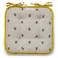 Béžovo-žlutý bavlněný podsedák Cooksmart ® Bumble Bees