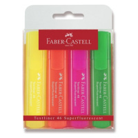 Zvýrazňovač Faber -CastellTextliner 1546 4 ks Faber-Castell