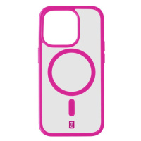 Cellularline POP MAG zadní kryt s MagSafe Apple iPhone 15 Pro čirý/růžový