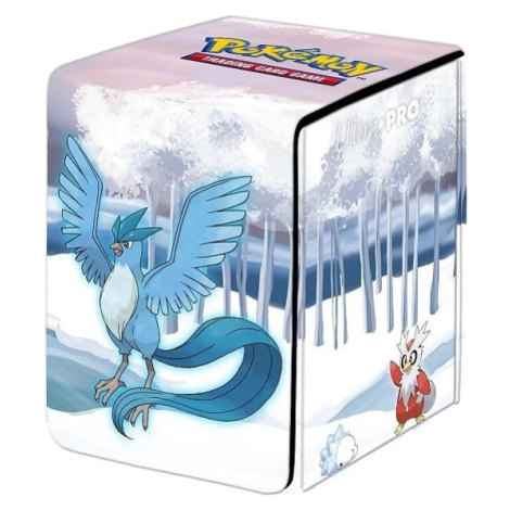 Pokémon UP: GS Frosted Forest - Flip Box kožená krabička na karty Ultrapro
