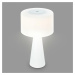 BRILONER LED nabíjecí stolní lampa 35 cm 4 W 300lm bílé IP44 BRILO 7420016