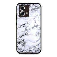 TopQ Kryt LUXURY Motorola Moto G84 5G Marble White 122684