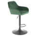 Barová židle H-103 tmavě zelená