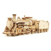 Robotime 3D dřevěné puzzle Parní lokomotiva Prime Steam Express 1:80 308 ks
