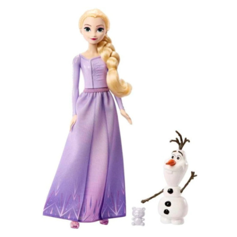 Disney Frozen panenka Elsa a Olaf - 73-HLW67 Mattel