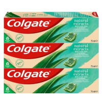COLGATE Natural Extracts Aloe Vera 3× 75 ml