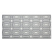 Oboustranný venkovní koberec, tmavě šedý, 90x180 cm, BIDAR, 120929