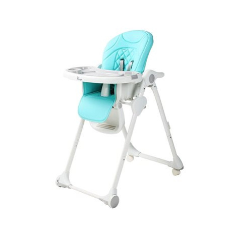 Bo Jungle B-Dinner Chair Wheely modrá