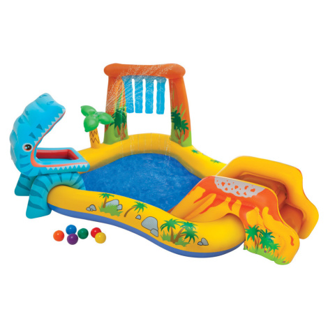 Bazén hrací dinosaurus nafukovací 249x191x109cm - Alltoys Intex