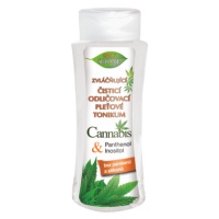 Bione Cosmetics Bio Cannabis zvláčňující čisticí odličovací pleťové tonikum 255ml