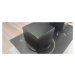 MEXEN Cube termostatická baterie sprcha/vana 2-output černá (77502-70) 2. jakost