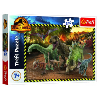 Puzzle Dinosauři z Jurského parku 200 dílků