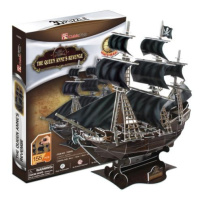 Puzzle 3D The Queen Anne's Revenge - 155 dílků