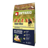 ONTARIO Dog Adult Mini Chicken & Potatoes & Herbs 6,5 kg