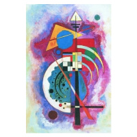 Umělecký tisk Pocta Grohmannovi, Vasilij Kandinsky, (60 x 90 cm)